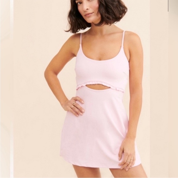 LoveShackFancy Astoria tennis dress in Pale Baby Pink Size small - Picture 1 of 2